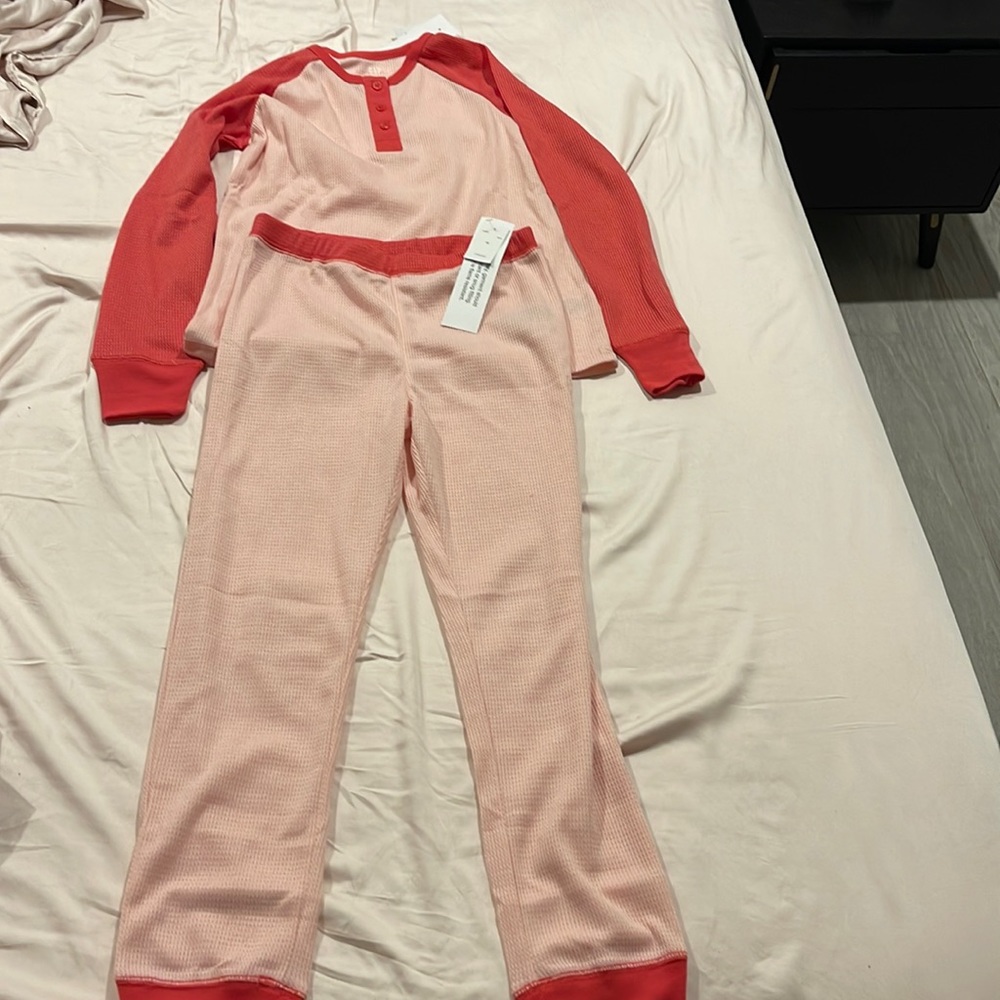 Girls gap thermal pajamas